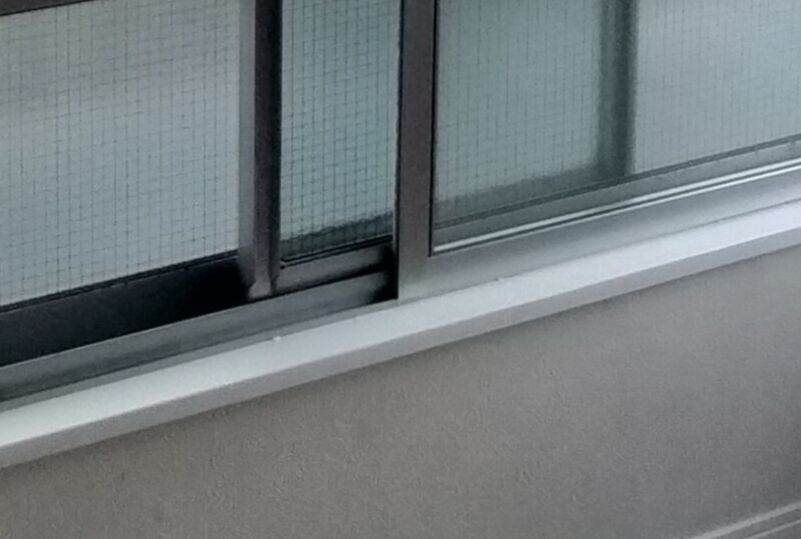 費用を抑えて網戸を新設しました。